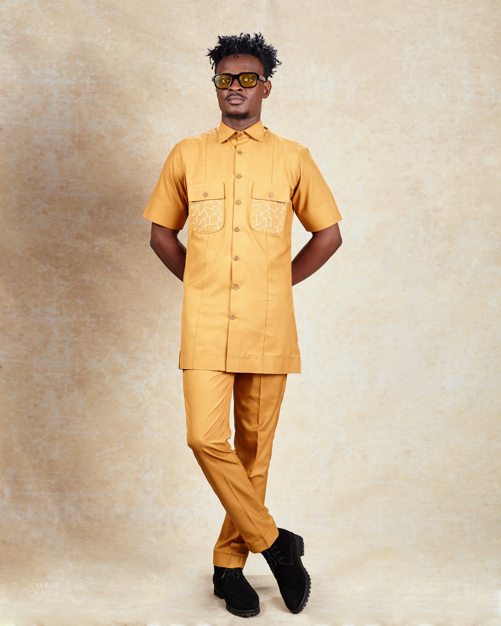 Gold Embroidered Saftan